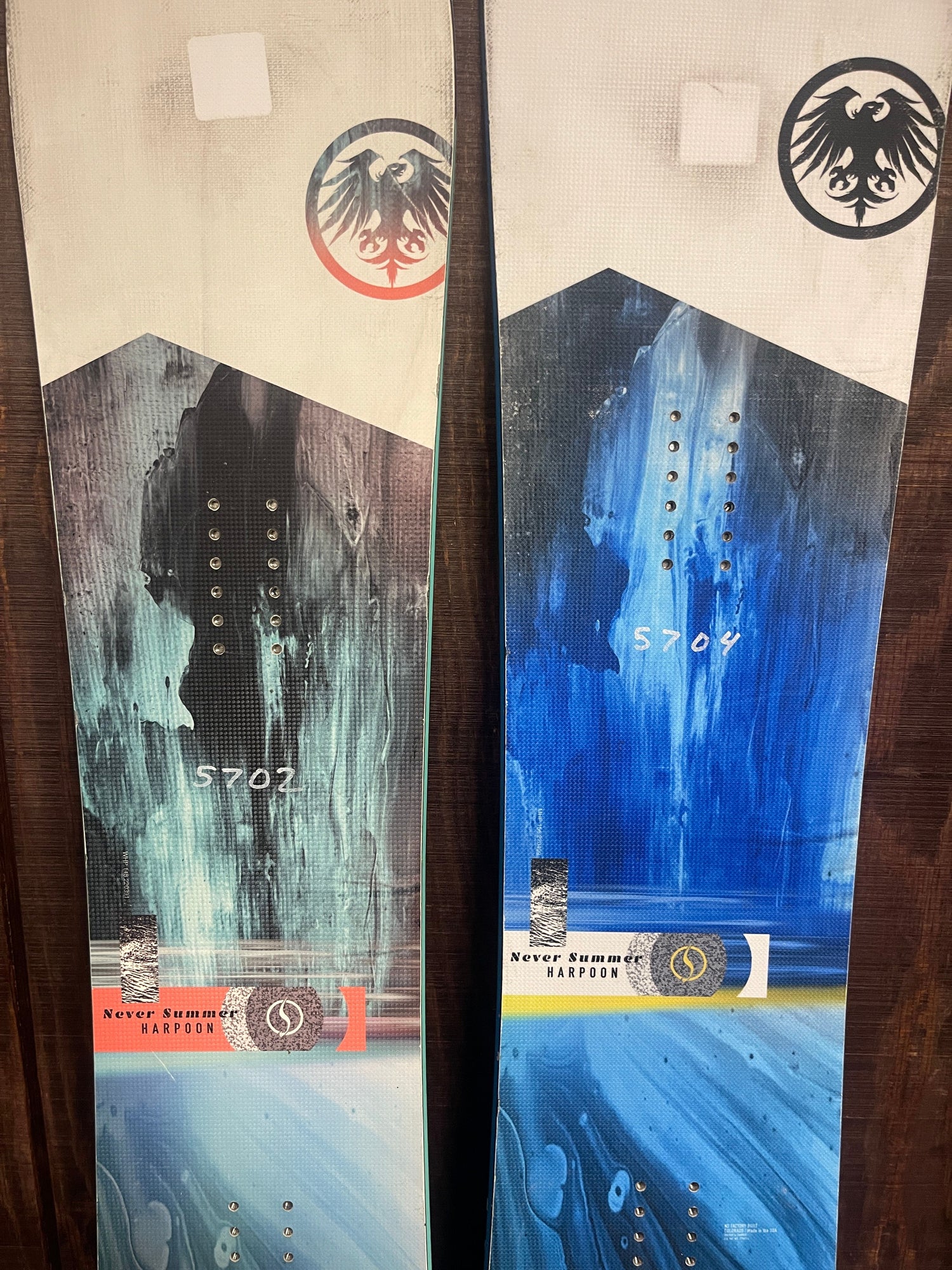 Used 2022 Never Summer Harpoon Snowboard
