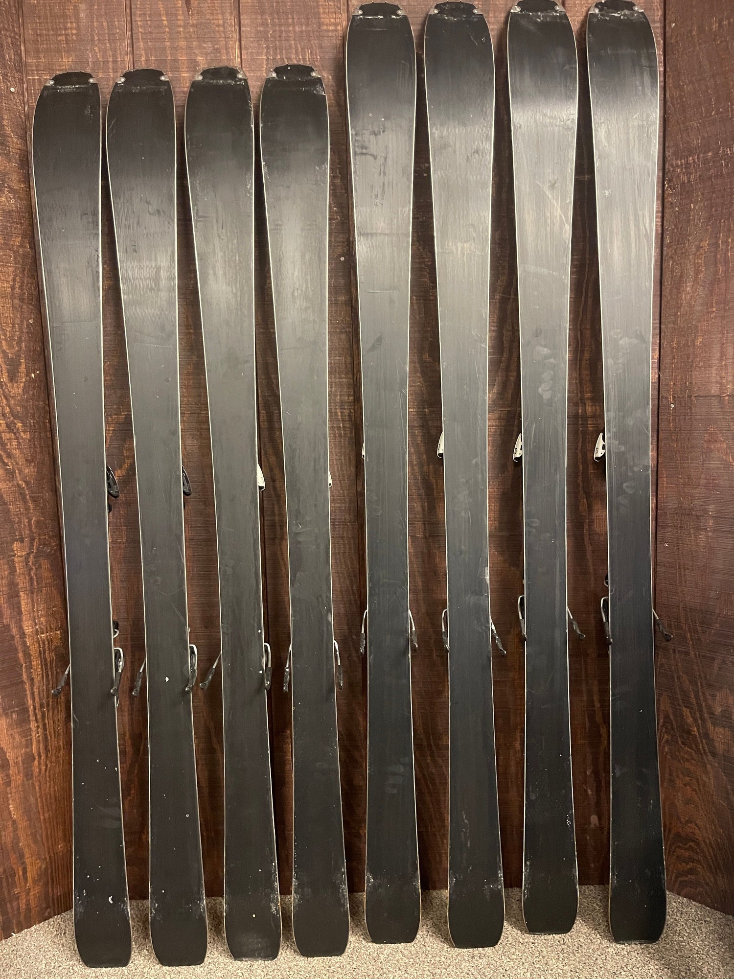 Used Salomon XDR 79 Skis + Mercury 10 Demo Bindings