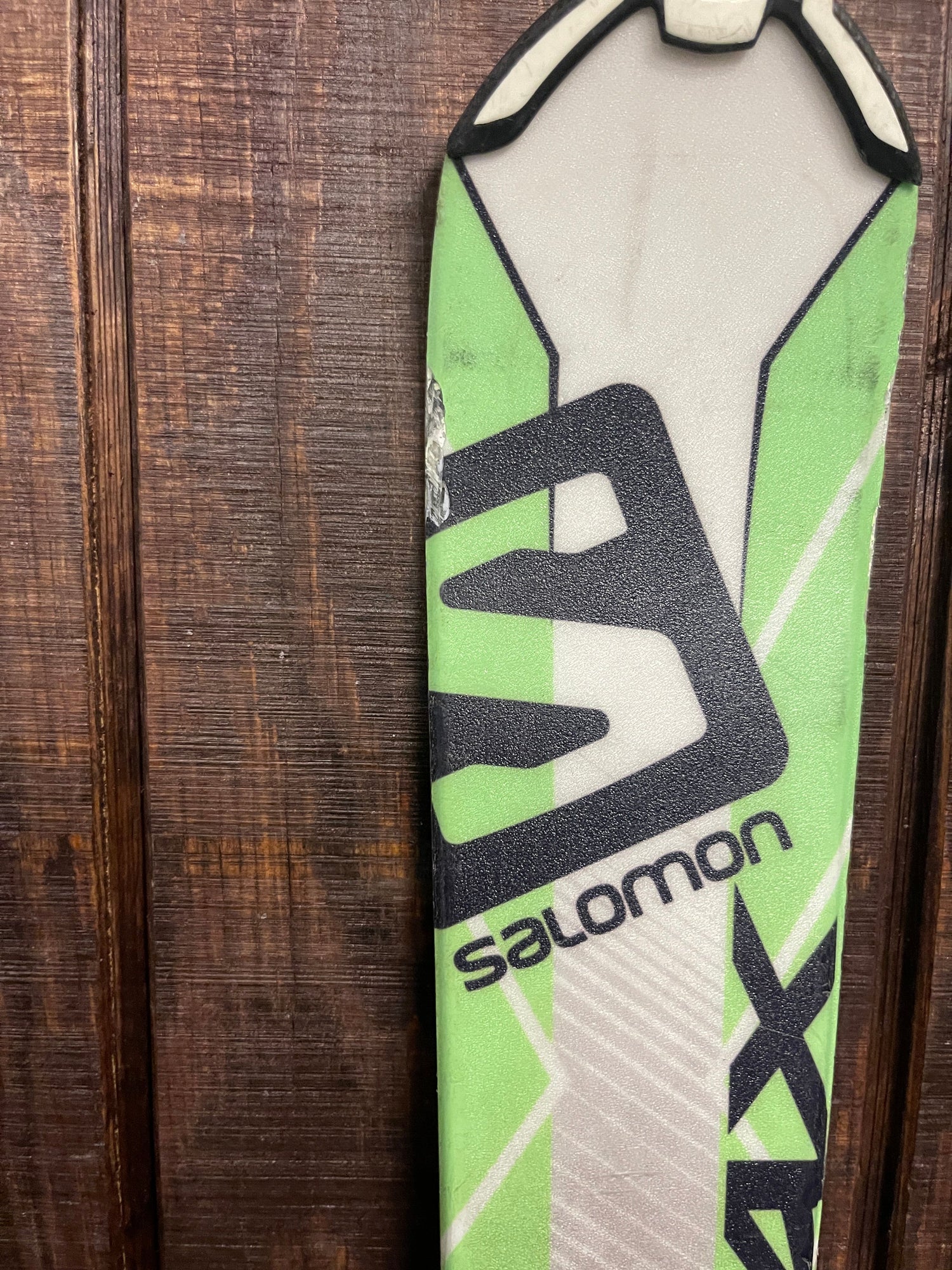 Used Salomon Short Max Skis + L10 Bindings, 120cm