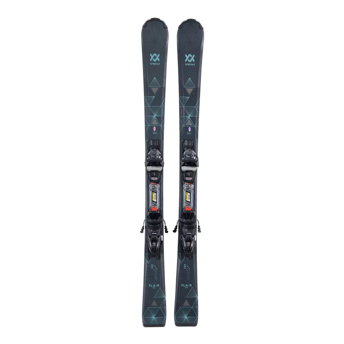 Volkl Flair Skis + Marker FDT 10 Demo Bindings - Used