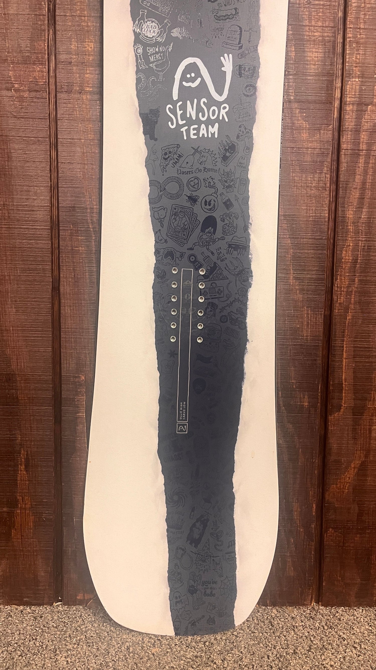 Used 2025 Nidecker Sensor Team Snowboard 153cm