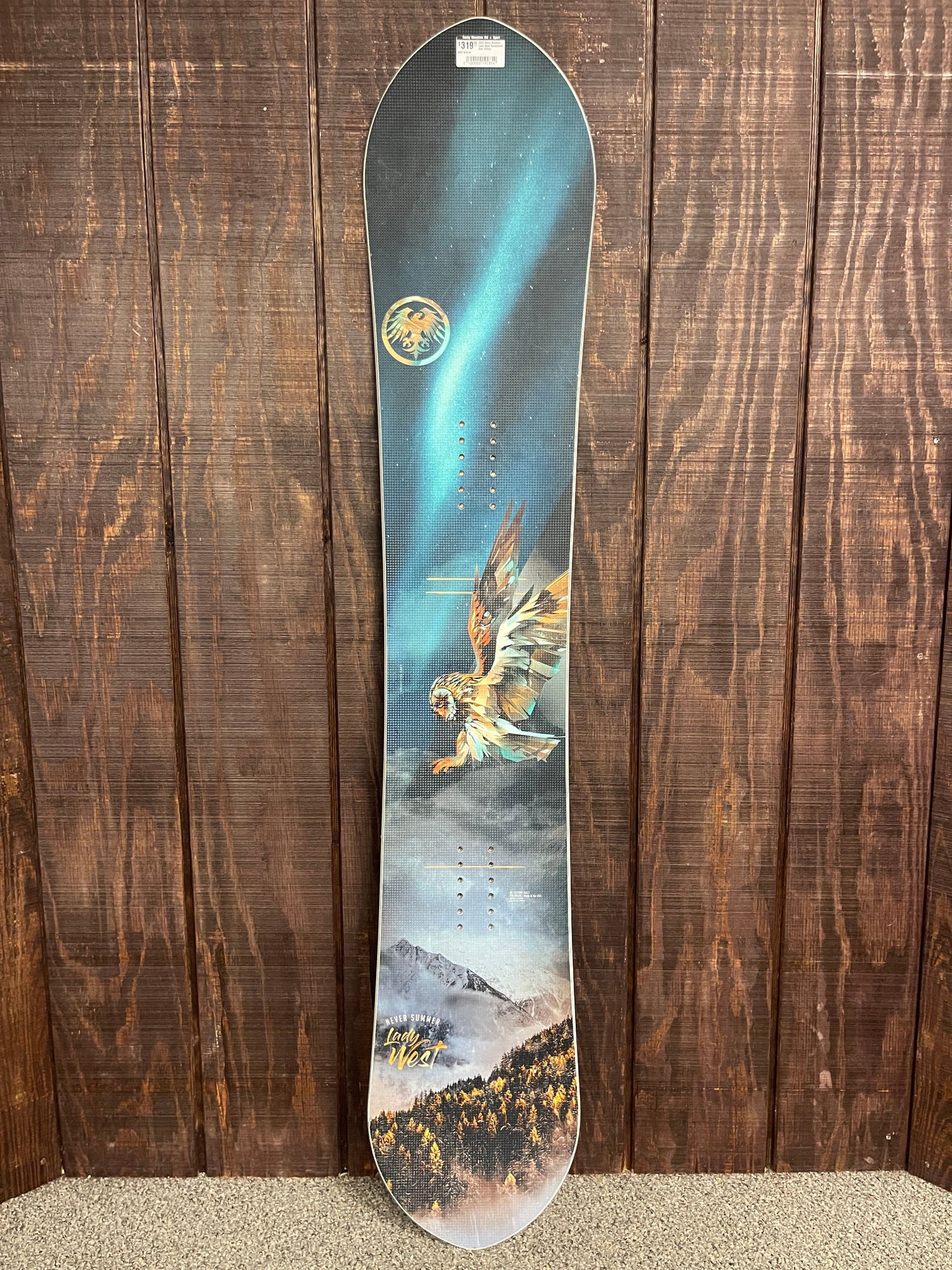 2022 Never Summer Lady West Snowboard 153cm