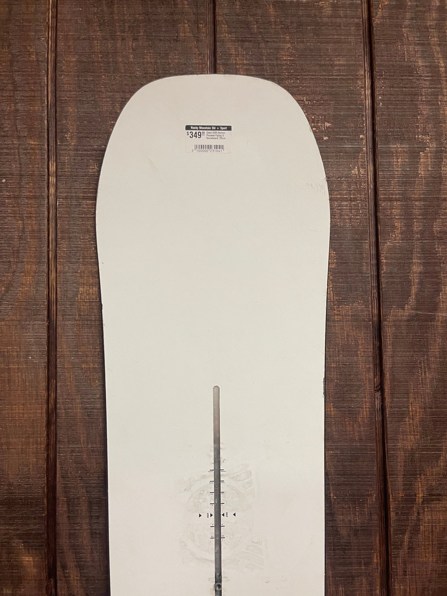 Used 2025 Burton Process Flying V Snowboard 155cm