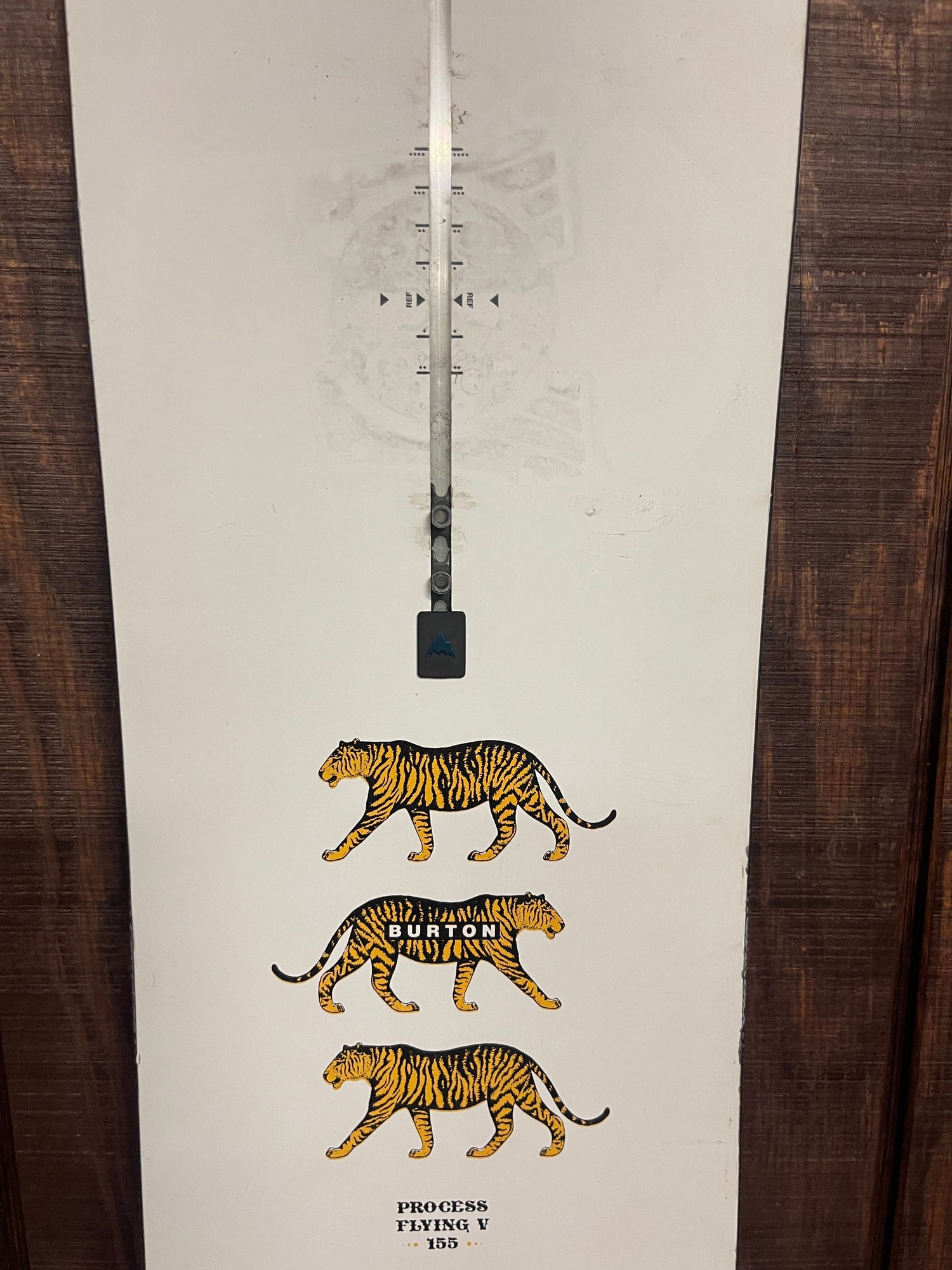 Used 2025 Burton Process Flying V Snowboard 155cm