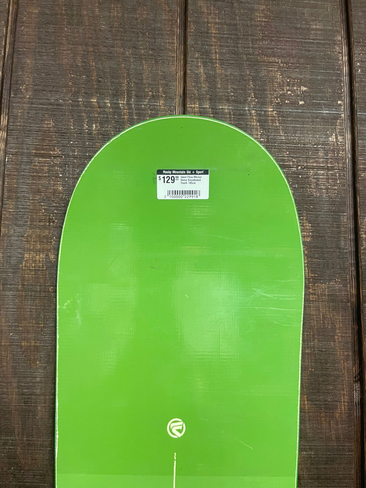 Used Flow Micron Verve Snowboard Youth 145cm
