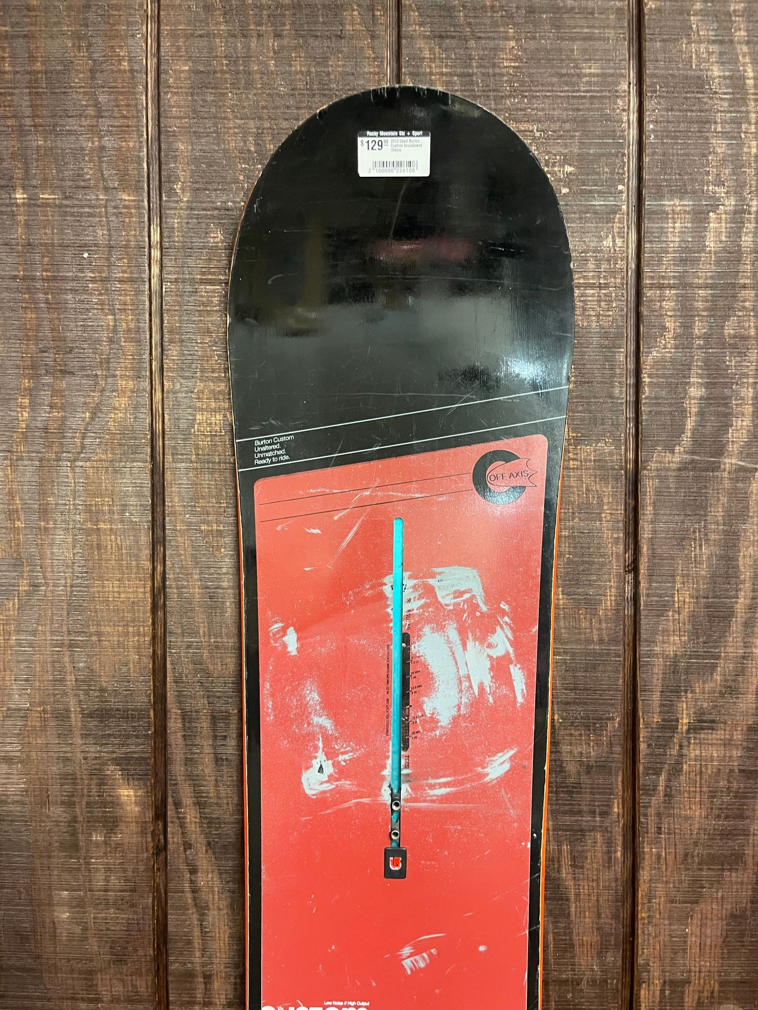 2013 Used Burton Custom Snowboard 156cm