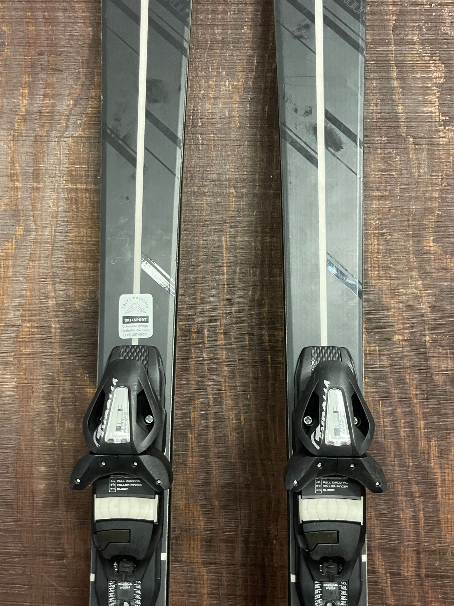 Sportsen Iridium Skis + PR 10 Demo Bindings 176cm
