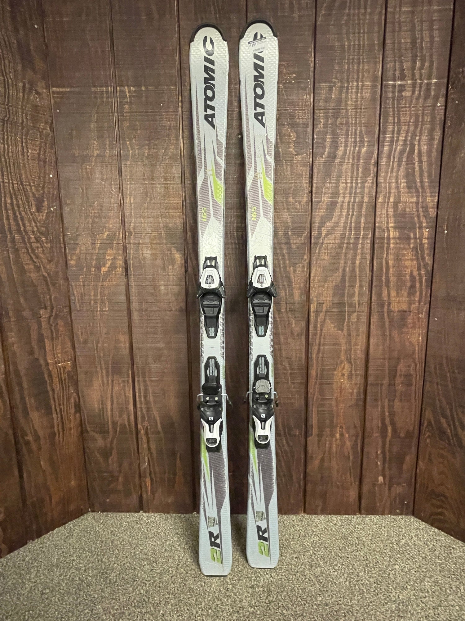 Atomic 2R Skis + Demo Bindings