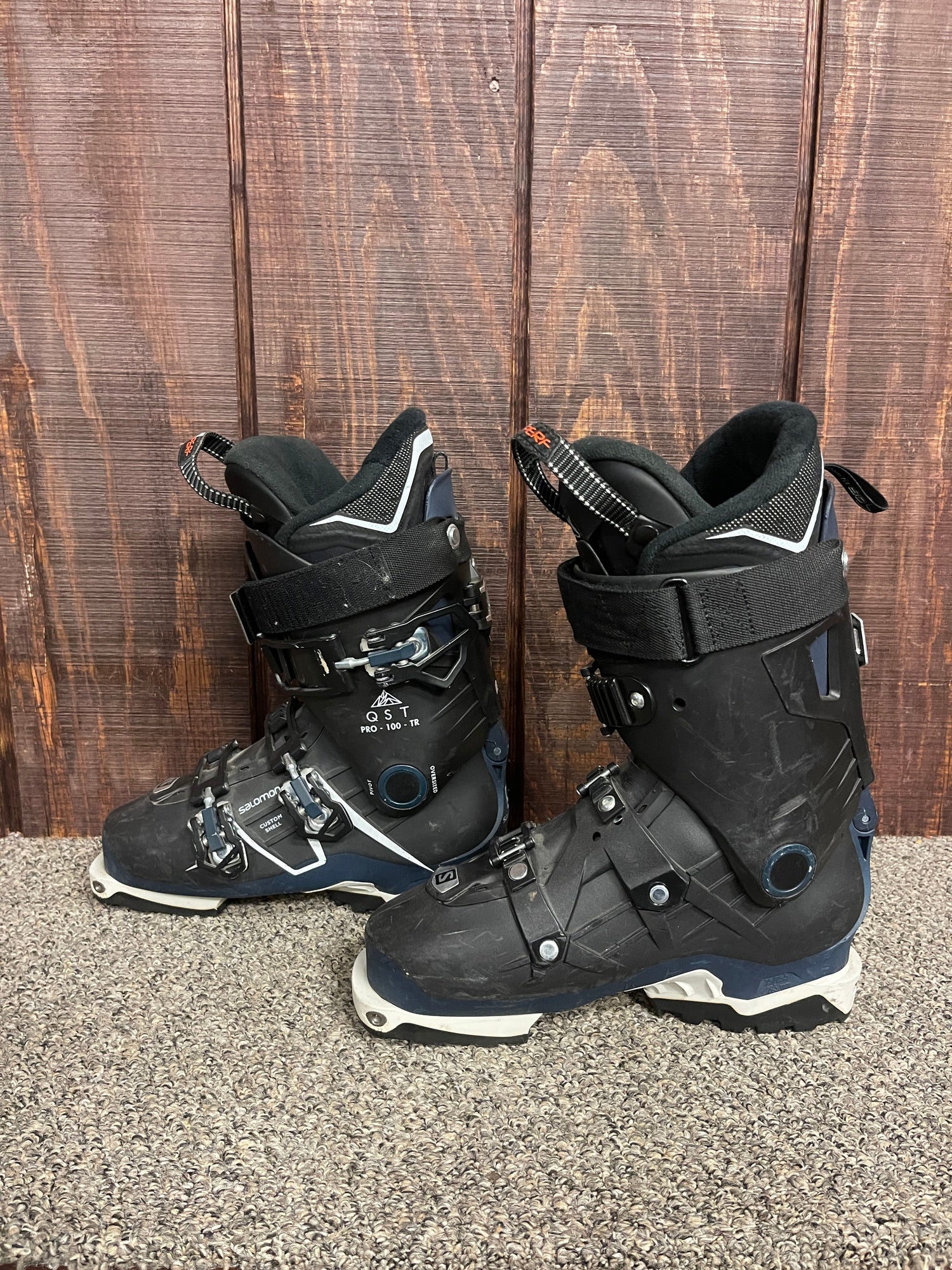 Salomon QST Pro 100 TR AT Ski Boots, Size 25