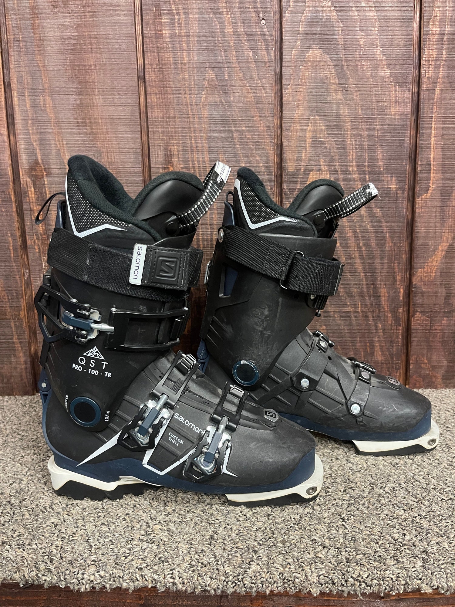 Salomon QST Pro 100 TR AT Ski Boots, Size 25