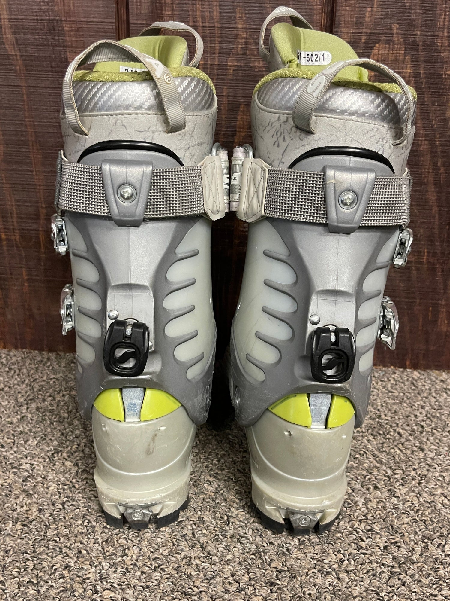 Scarpa Shaka Touring Ski Boots, Size 27