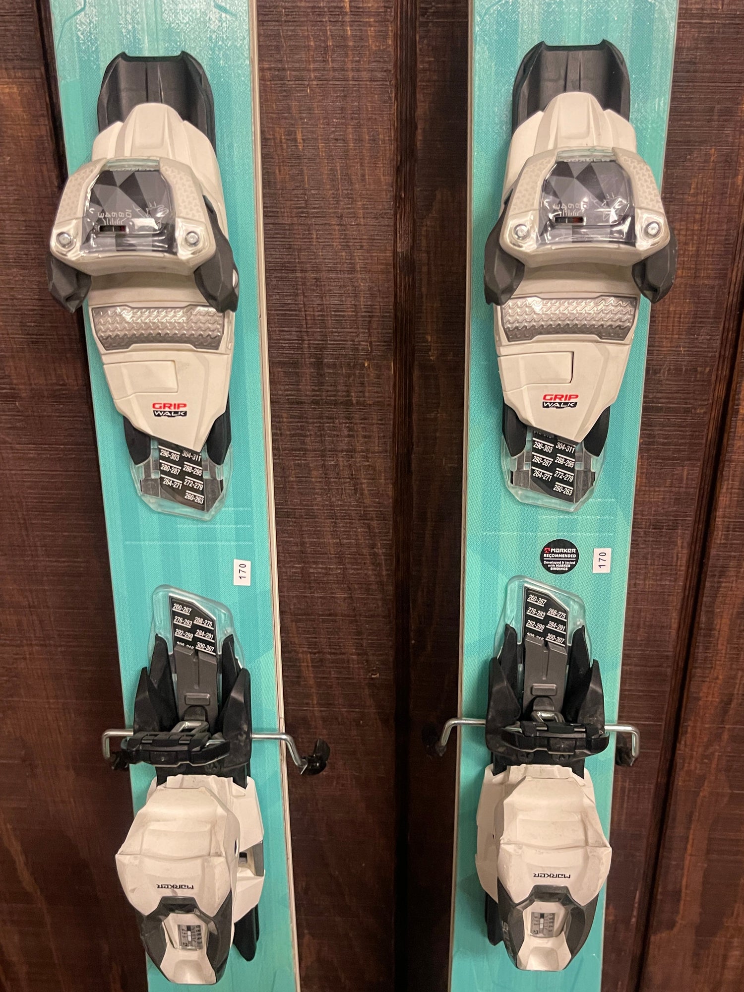 2025 Volkl Secret 96 Womens Skis + Squire Bindings