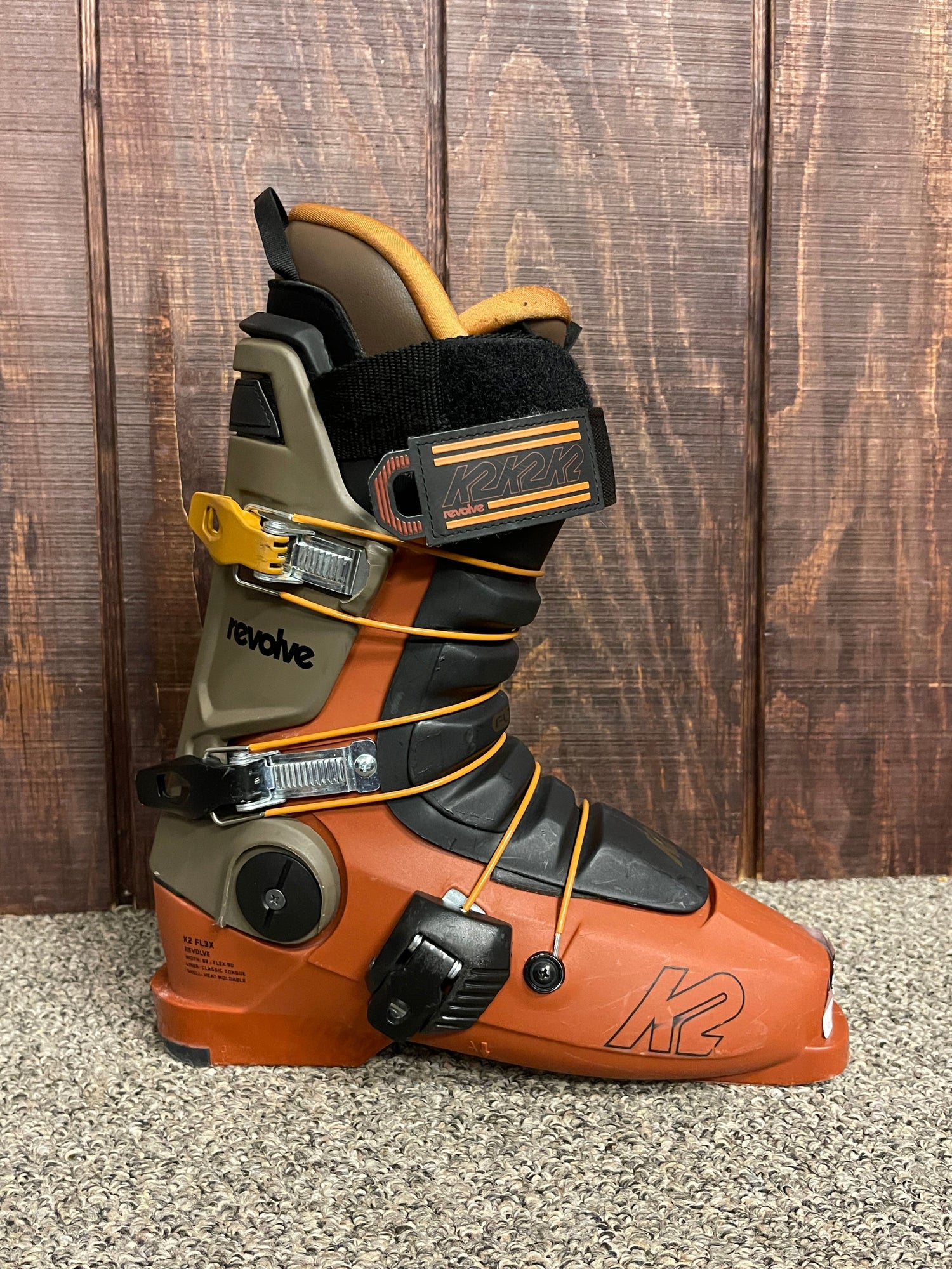 Used K2 Revolve Men's Ski Boots, Size 28.5