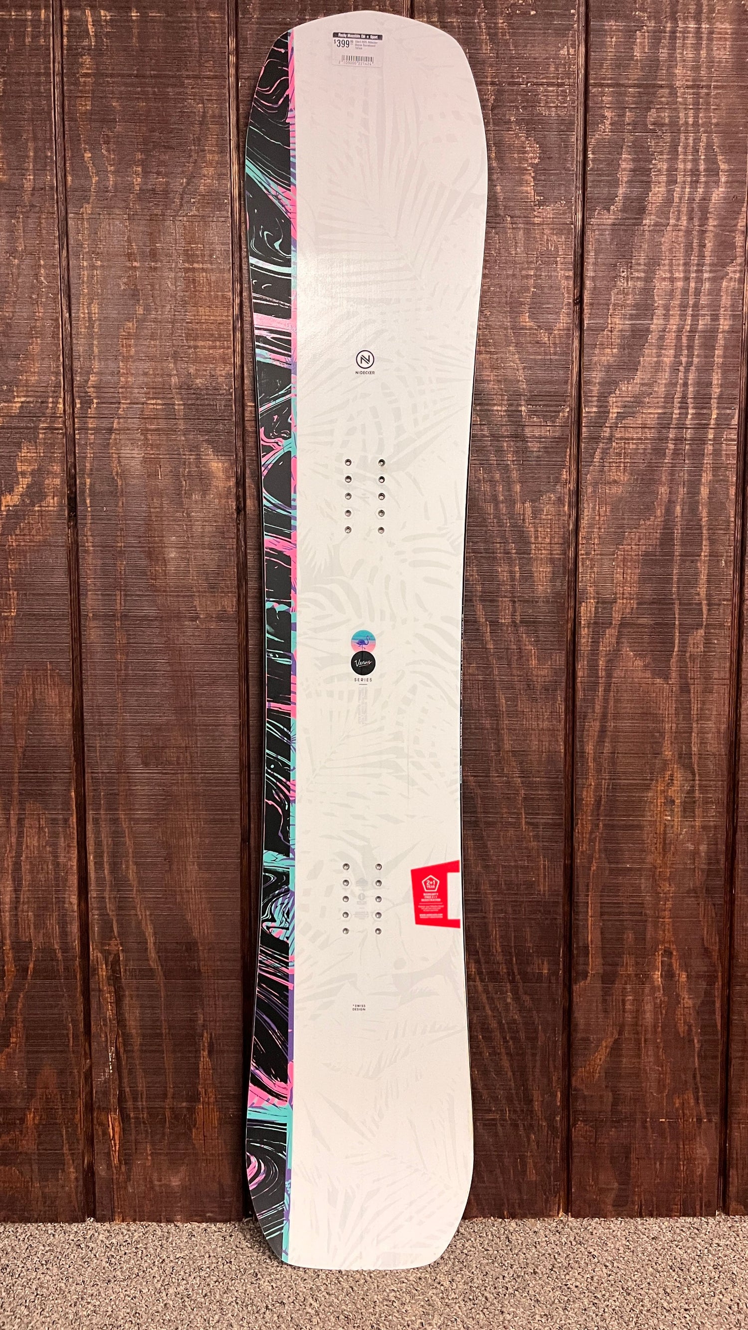 Used 2025 Womens Nidecker Venus Snowboard 147cm