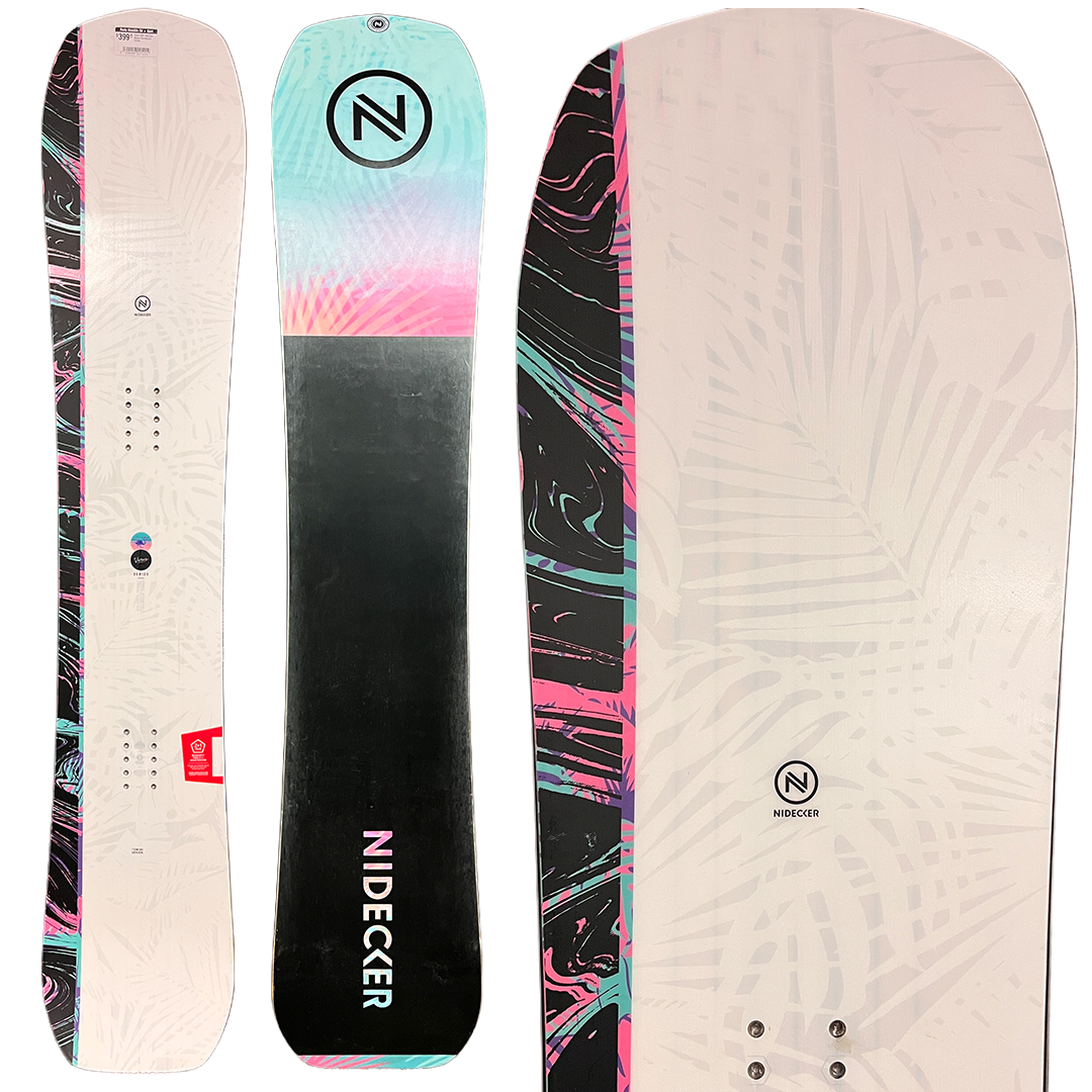 Used 2025 Womens Nidecker Venus Snowboard 147cm