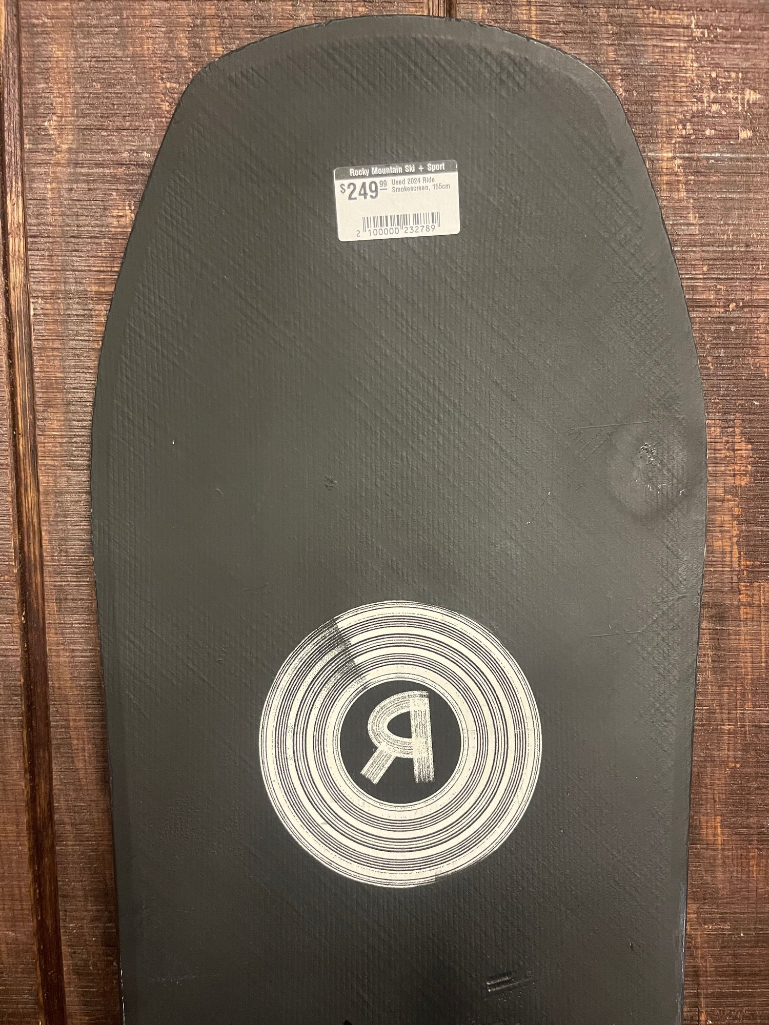 Used 2024 Ride Smokescreen, 155cm