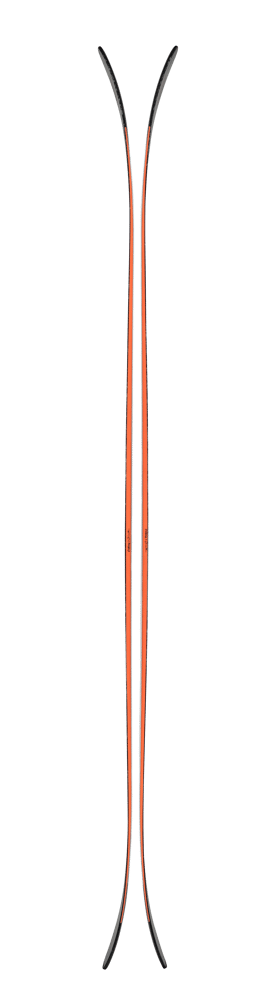 side profile of 2027 blizzard canvas 100 skis