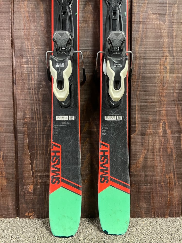 Rossignol Smash 7 Skis w/ Bindings - USED