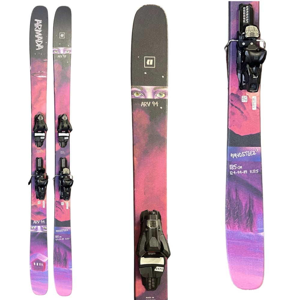 Armada ARV 94 Skis w/ Bindings -USED