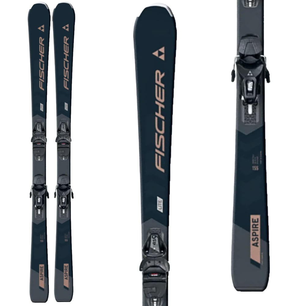 2026 Fischer Aspire Lite Skis w/ Bindings - NEW