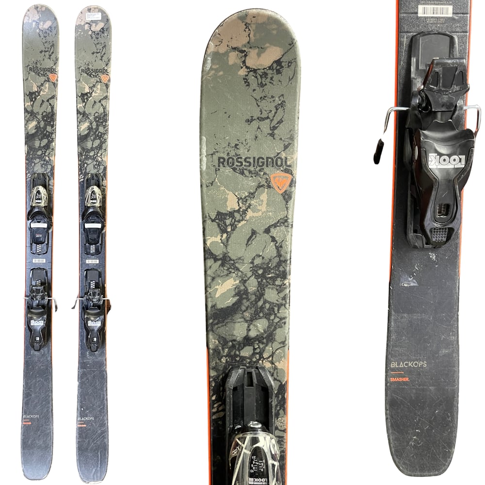 2023 Black Ops Smasher Skis w/ Bindings - Used