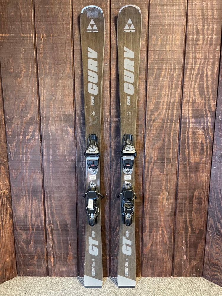 Fischer The Curv GT 85 Skis w/ Bindings - USED