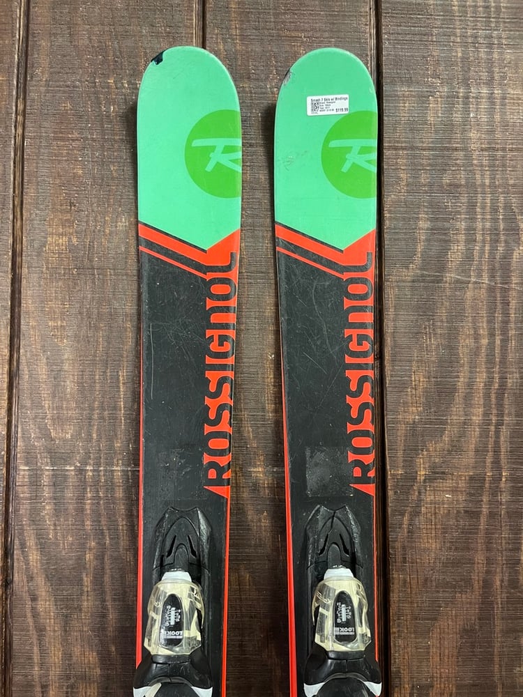 Rossignol Smash 7 Skis w/ Bindings - USED
