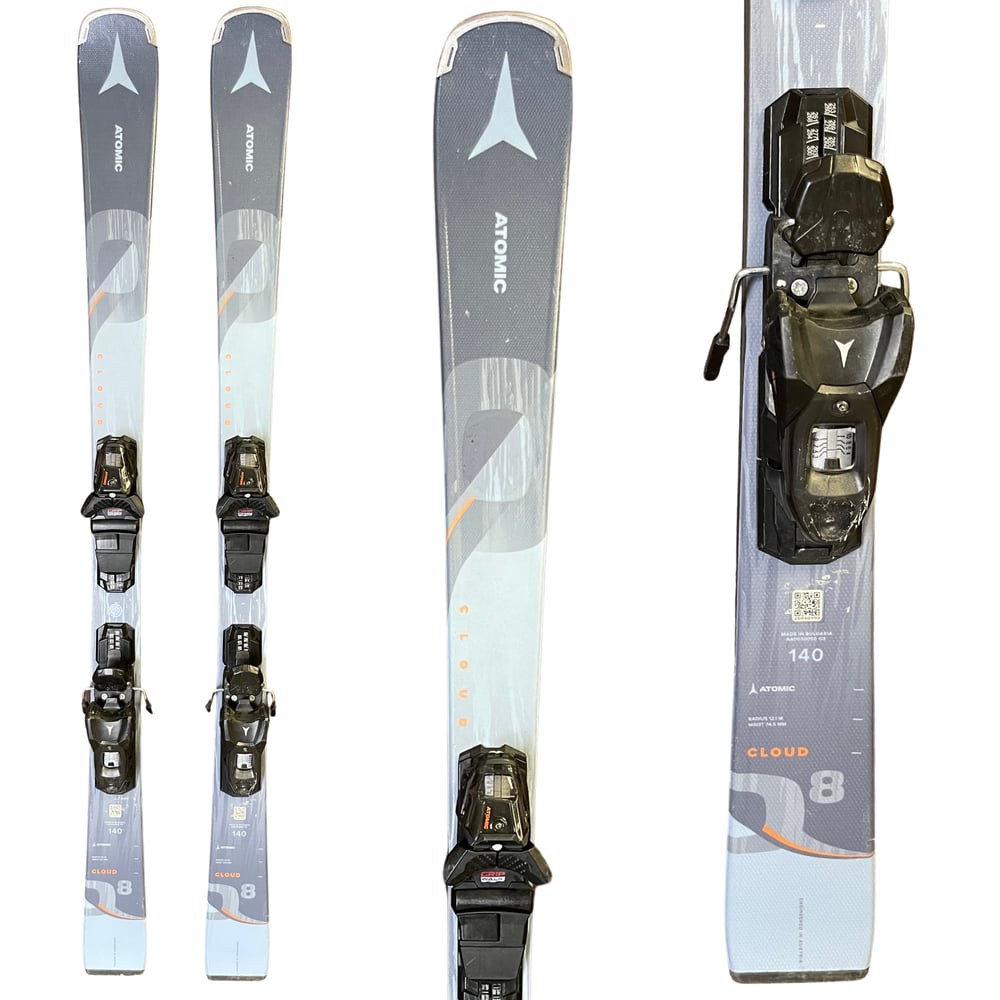 Atomic Cloud Q8 Skis w/ Bindings - Used