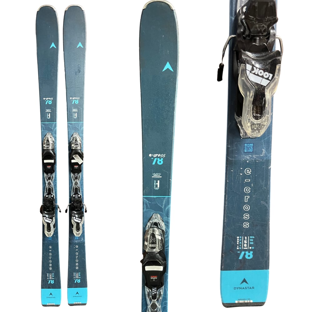 Dynastar E-Cross 78 Skis w/Bindings - Used