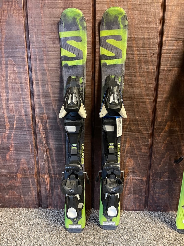 Salomon QST Max Jr. Kid's Skis w/Bindings - USED