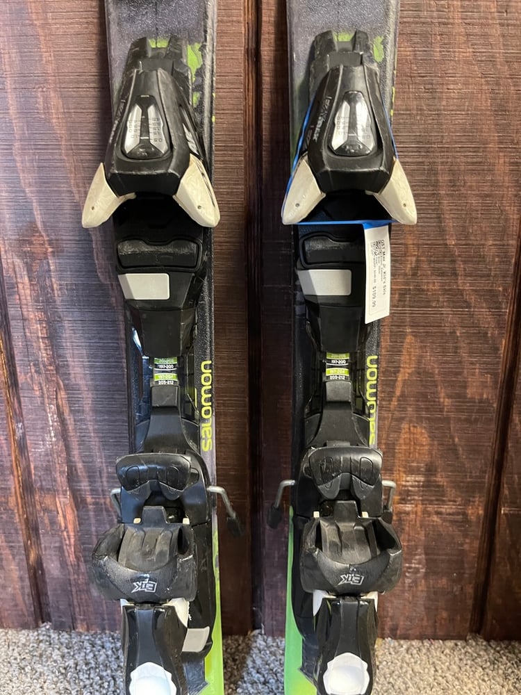Salomon QST Max Jr. Kid's Skis w/Bindings - USED