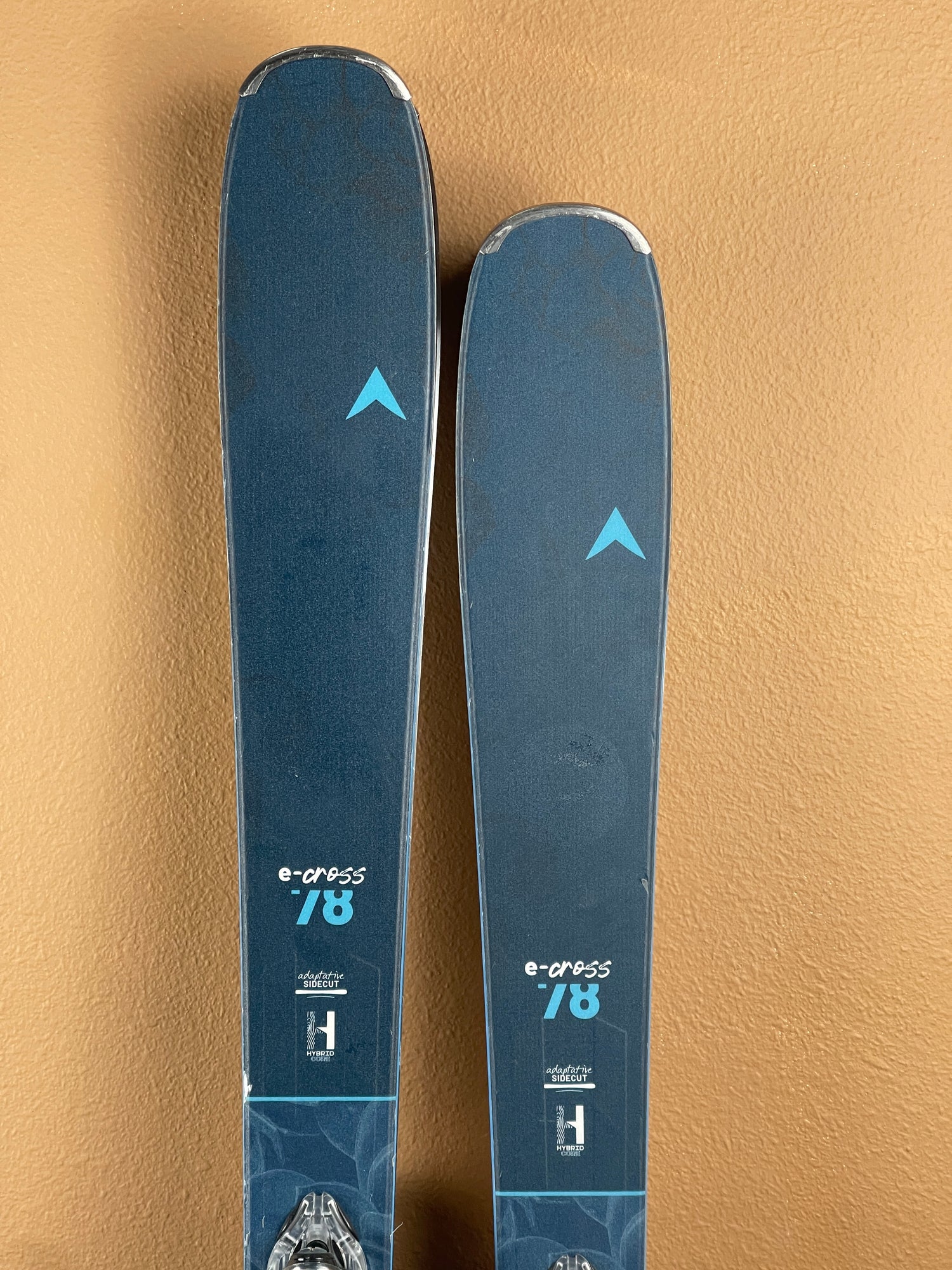 Used 2025 Dynastar E-Cross 78 Skis + Xpress 10 Bindings