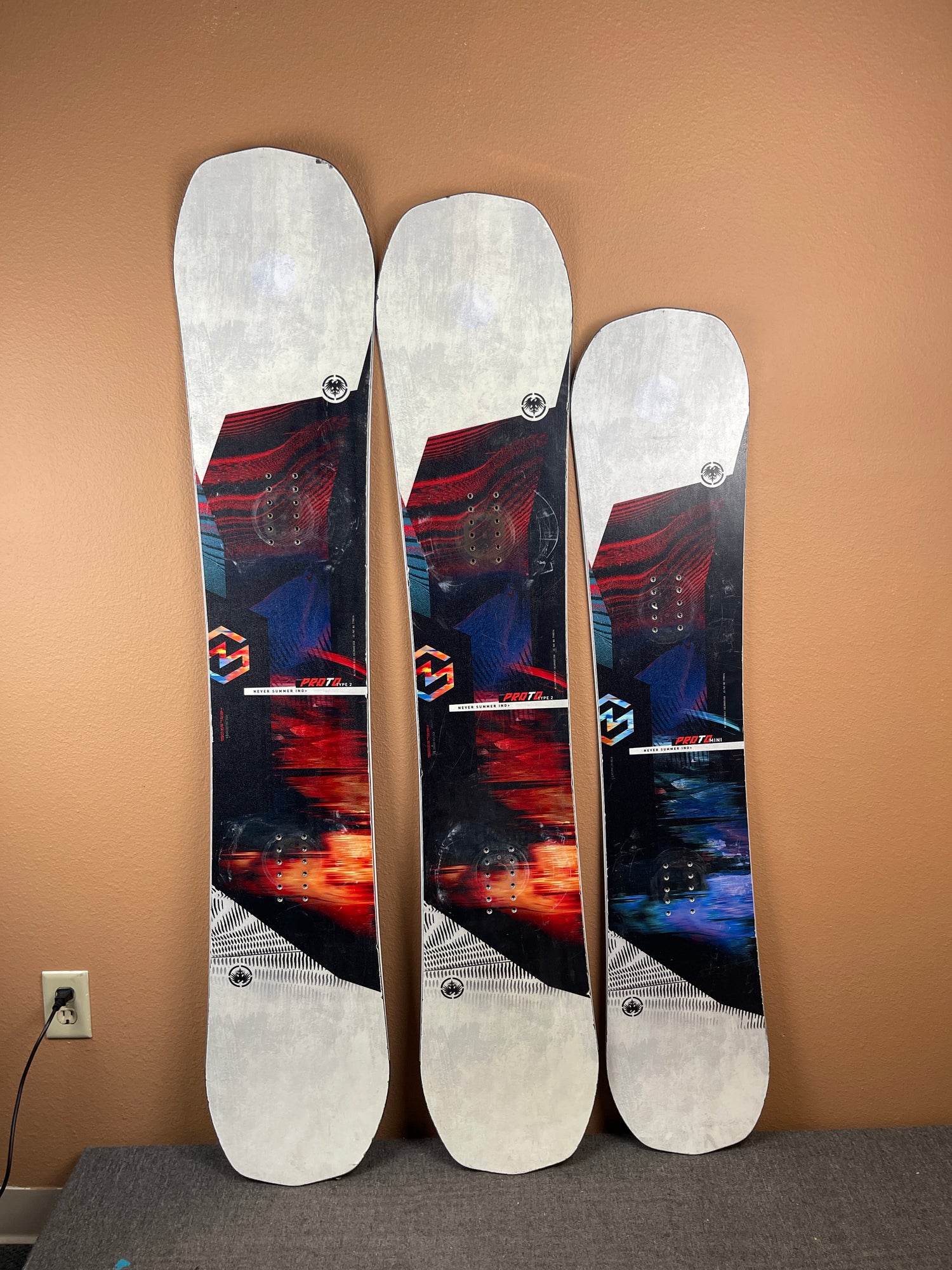 Used 2020 Never Summer Proto Type 2 Snowboard