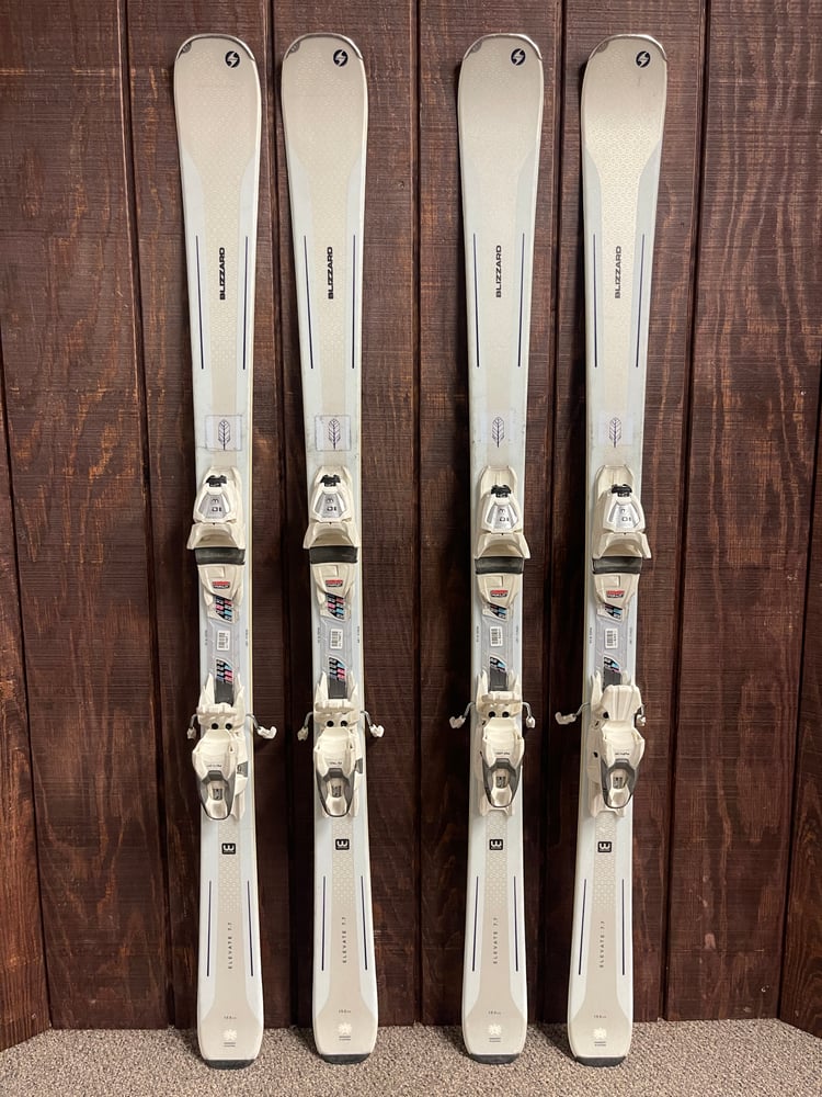 Blizzard Elevate 7.7 w/ Bindings - Cheetah Print