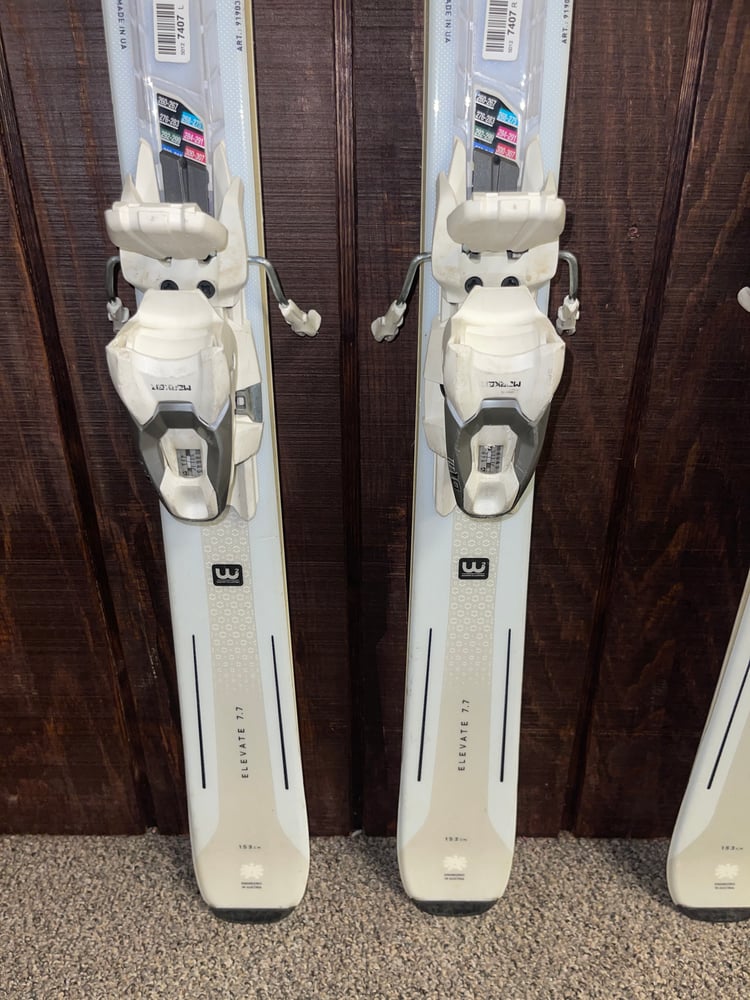 Blizzard Elevate 7.7 w/ Bindings - Cheetah Print