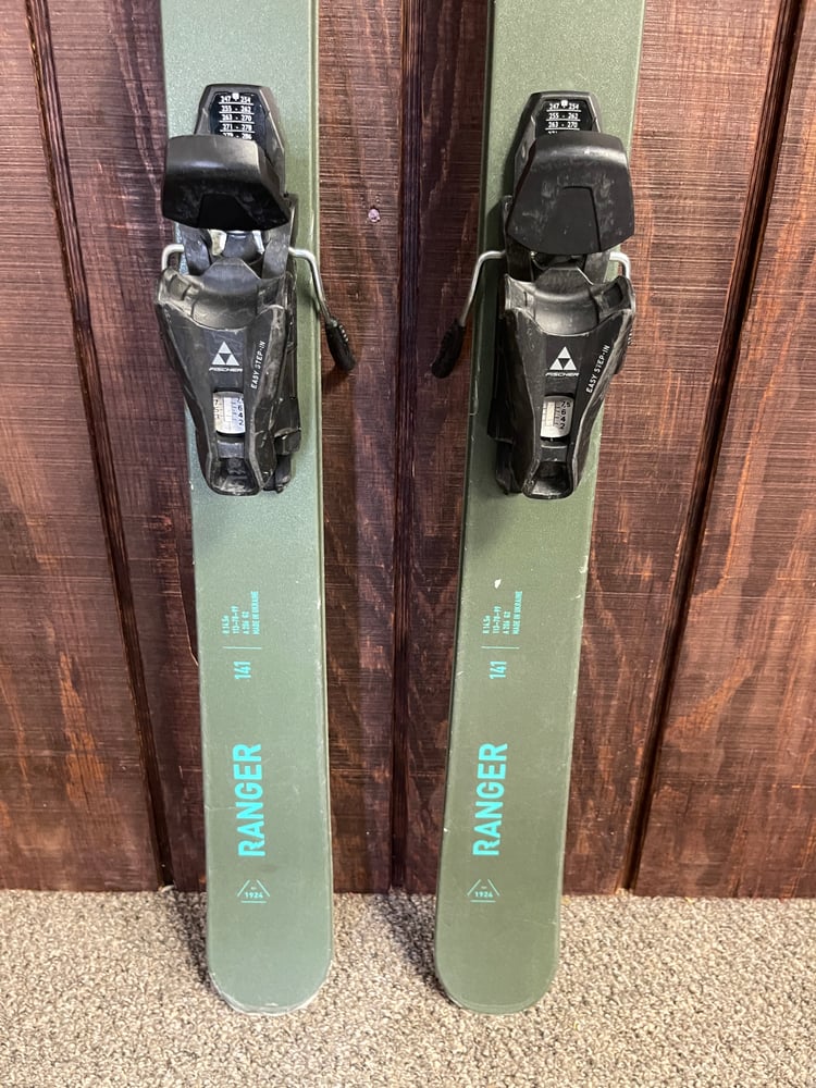 Fischer Ranger Team Kids Skis w/ Bindings - USED
