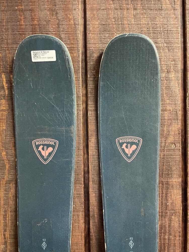 Rossignol Rallybird 92 Skis w/ Bindings - USED
