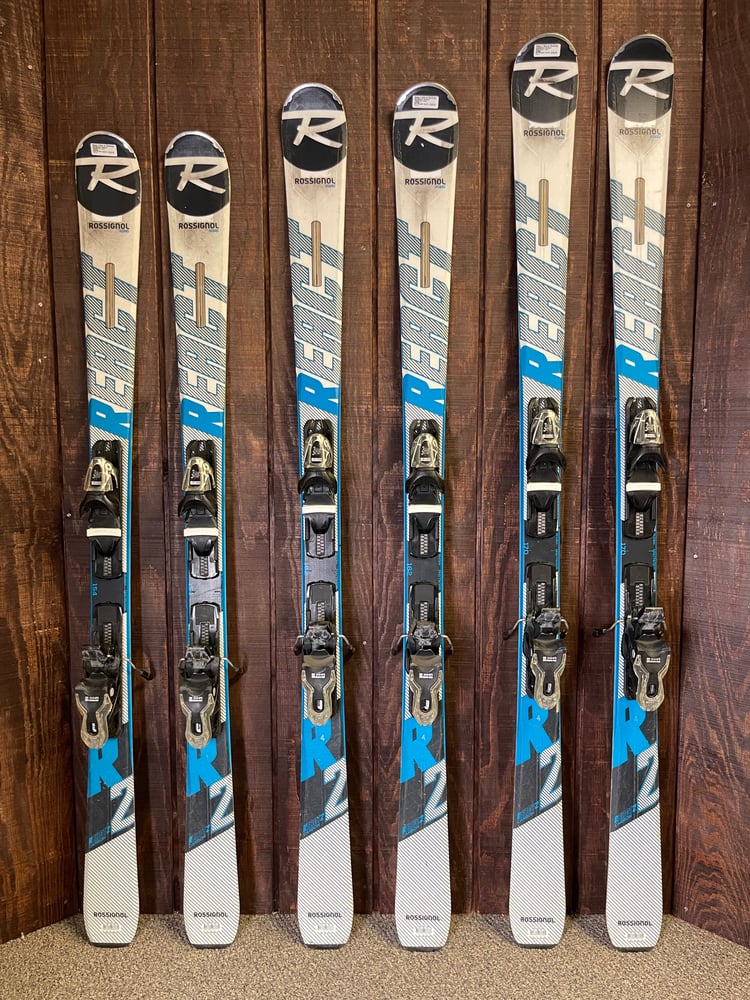 2021 Rossignol React 2 Skis w/ Bindings - USED