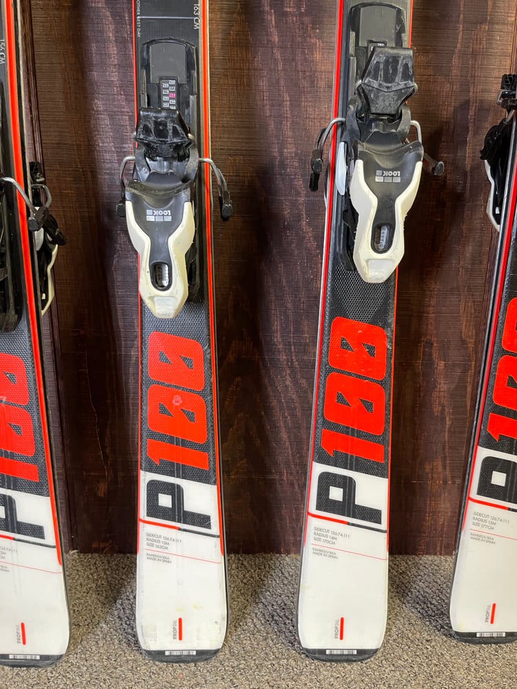 2018 Rossignol Used 2018 Pursuit 100 Skis + XP10 Bindings