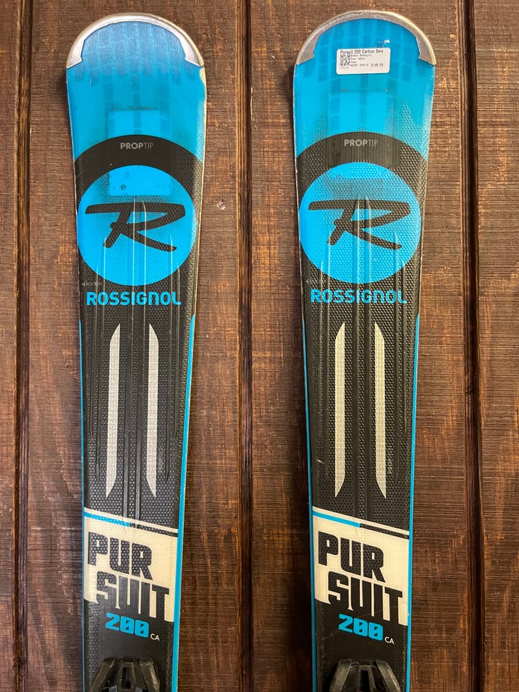 2019 Rossignol Pursuit 200 Carbon Skis w/ Bindings - USED