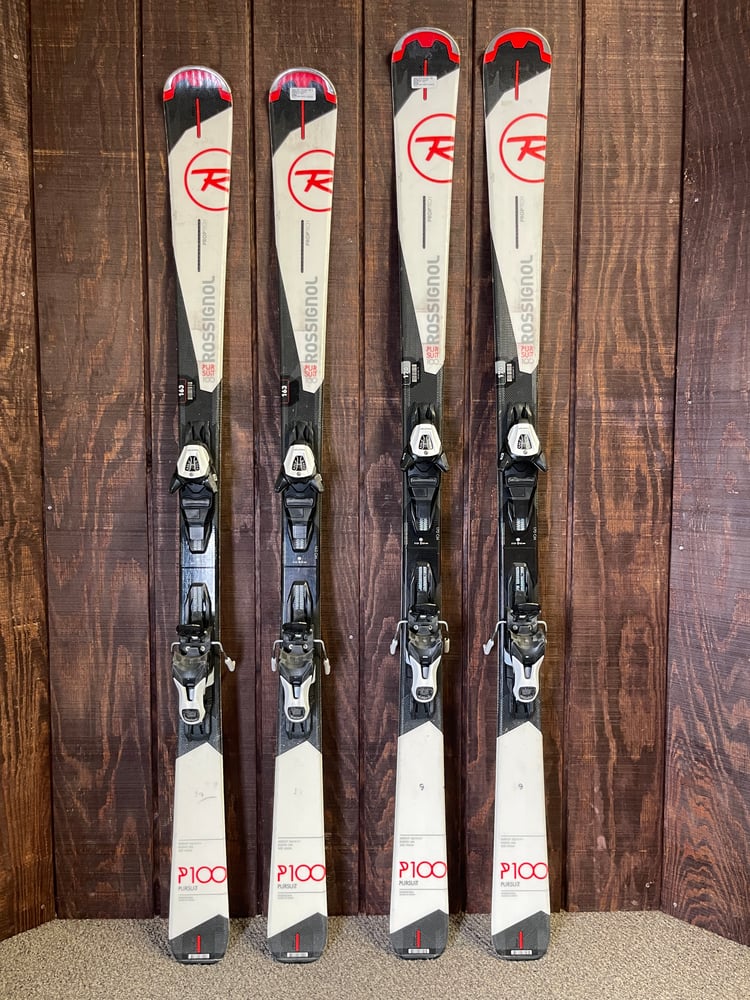 Used 2017 Pursuit 100 Ti Skis + Lithium 10 Bindings