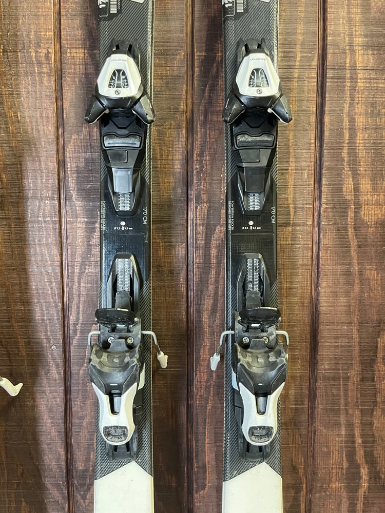 Used 2017 Pursuit 100 Ti Skis + Lithium 10 Bindings