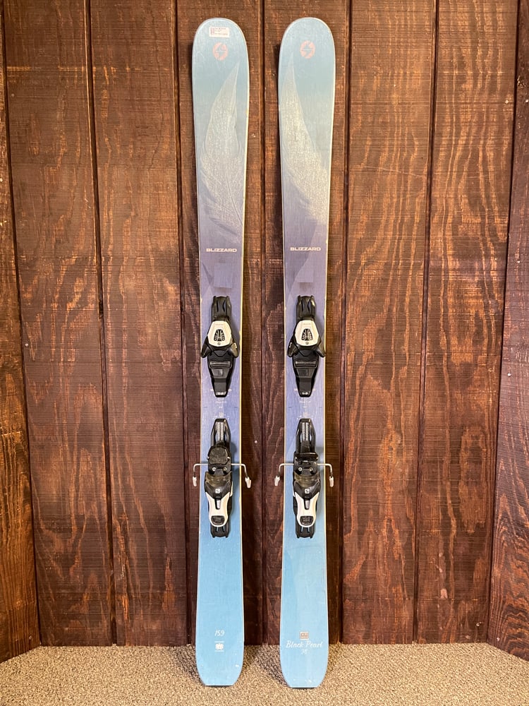 Blizzard Black Pearl 98 Skis w/ Bindings - USED