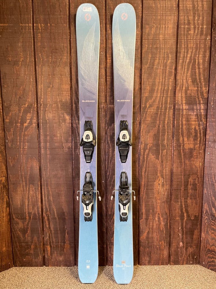 Blizzard Black Pearl 98 Skis w/ Bindings - USED