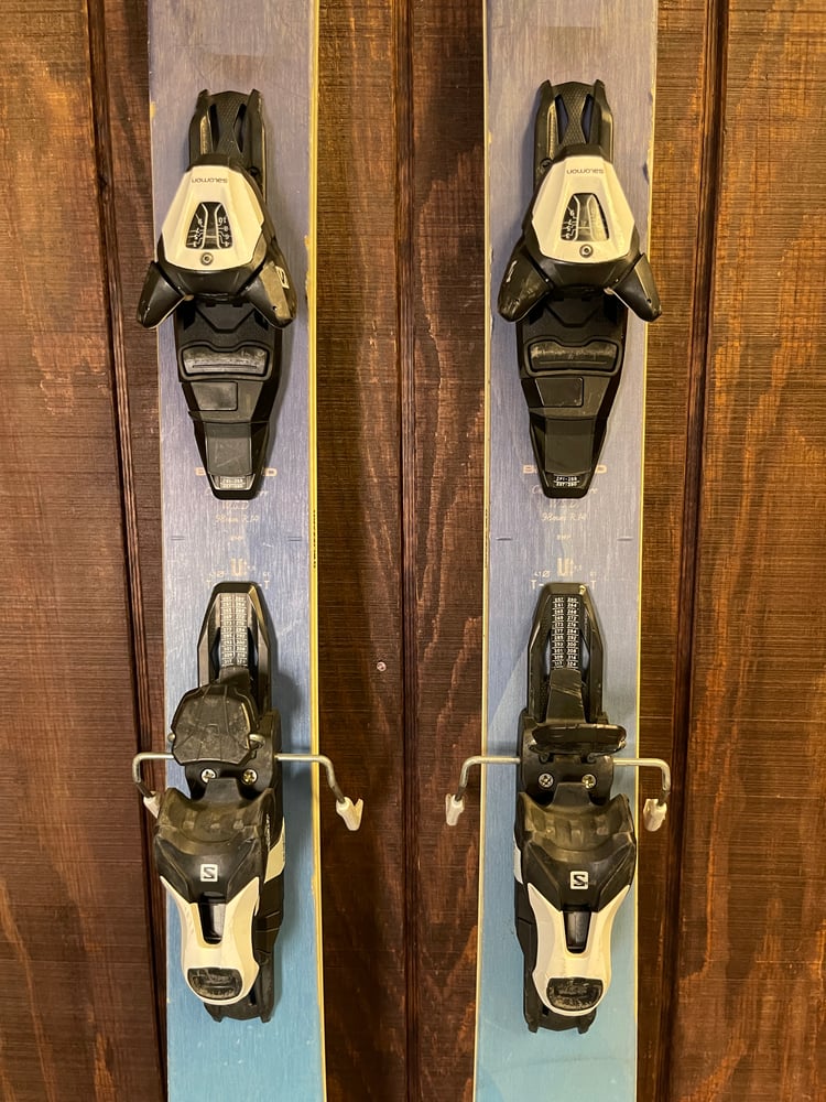 Blizzard Black Pearl 98 Skis w/ Bindings - USED