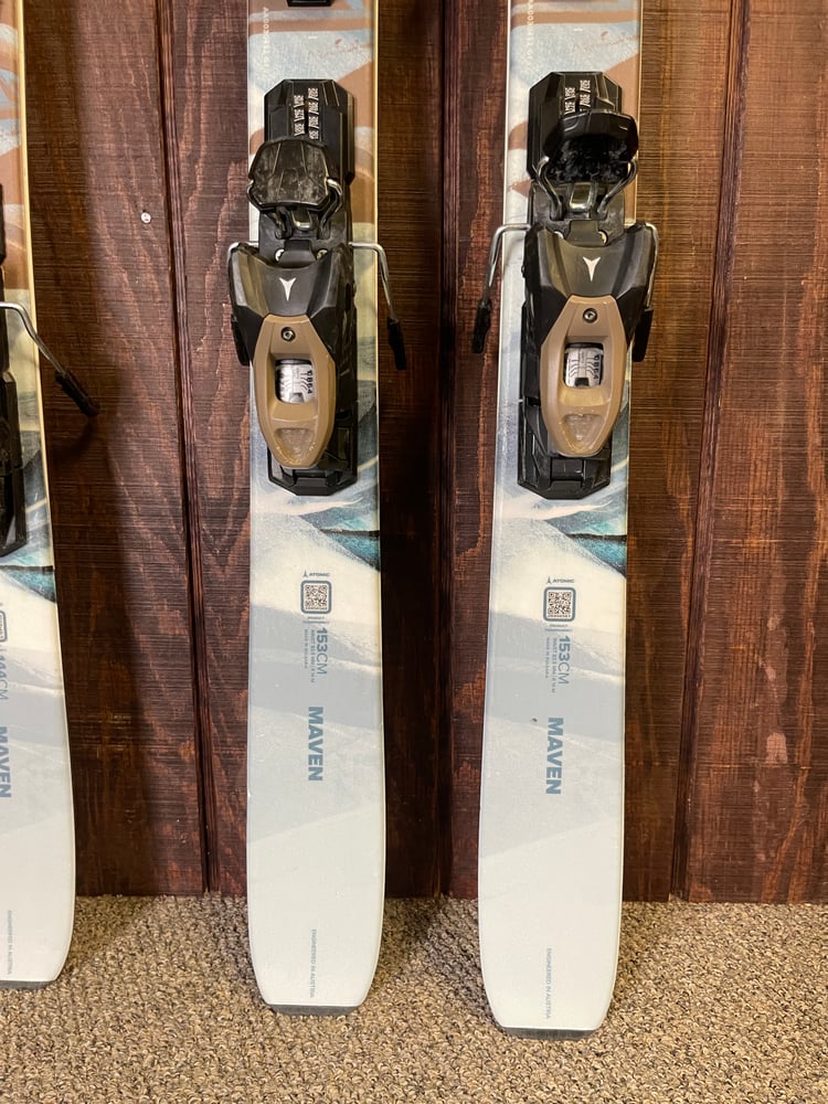 Atomic Maven 84 Skis w/ Bindings - Used - Image 8