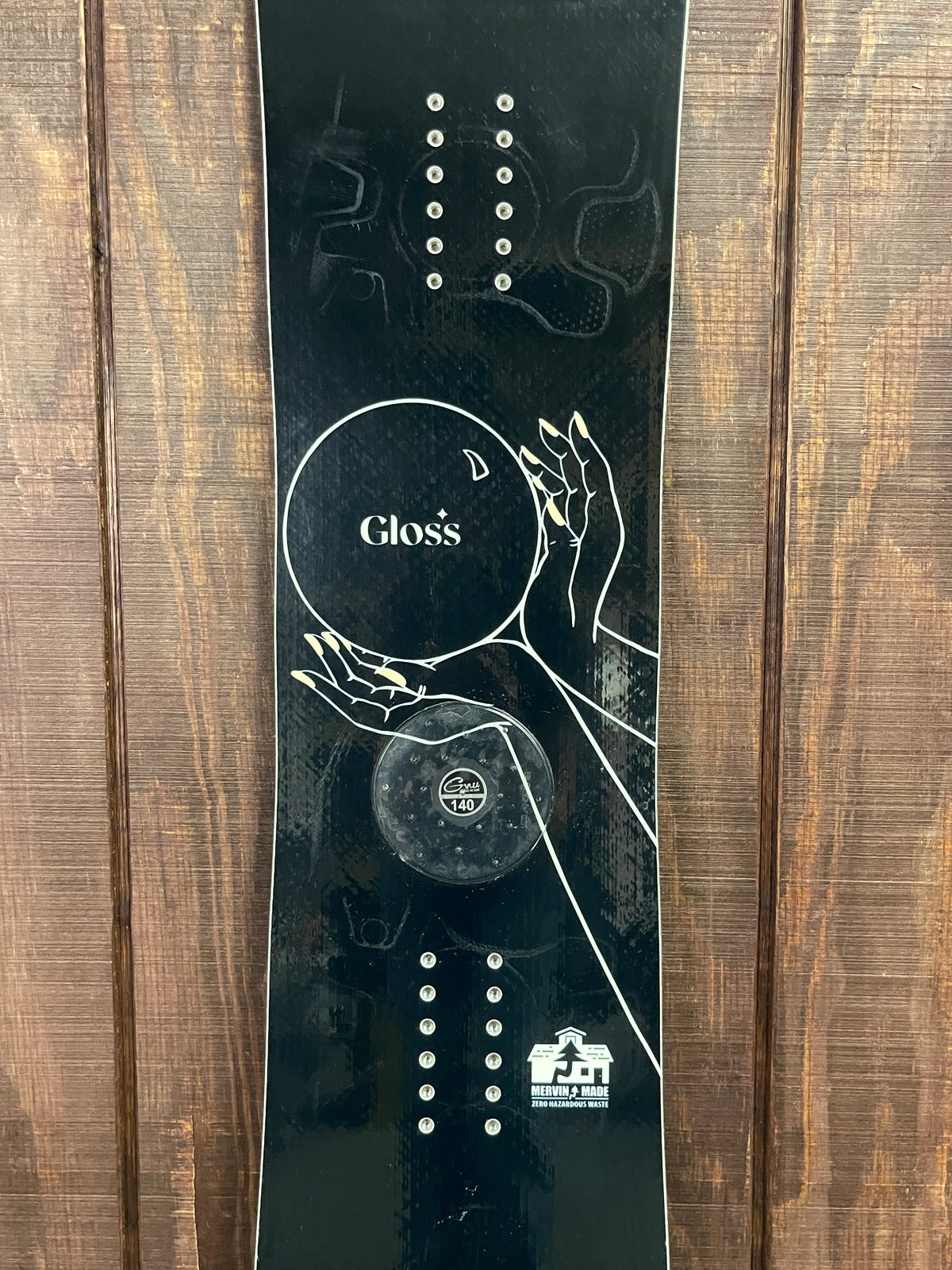 GNU Gloss Women's Snowboard - USED