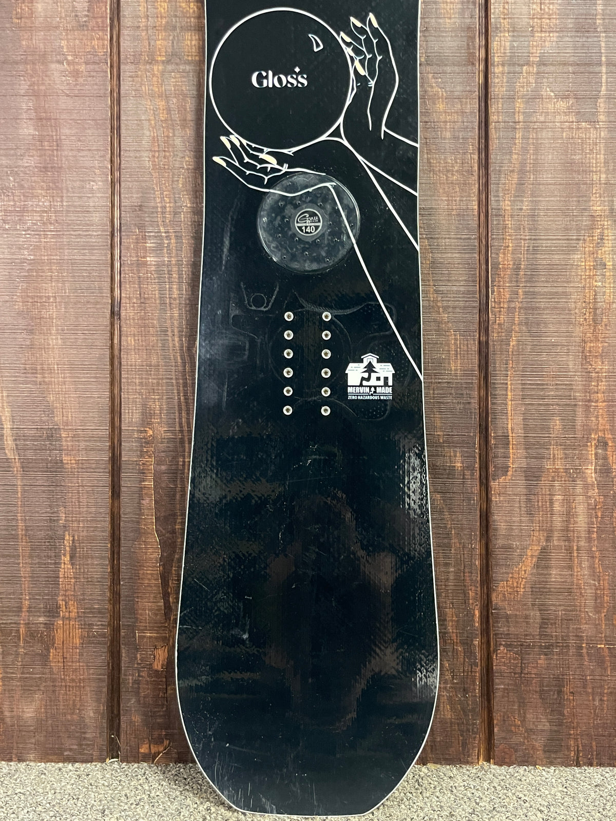 GNU Gloss Women's Snowboard - USED
