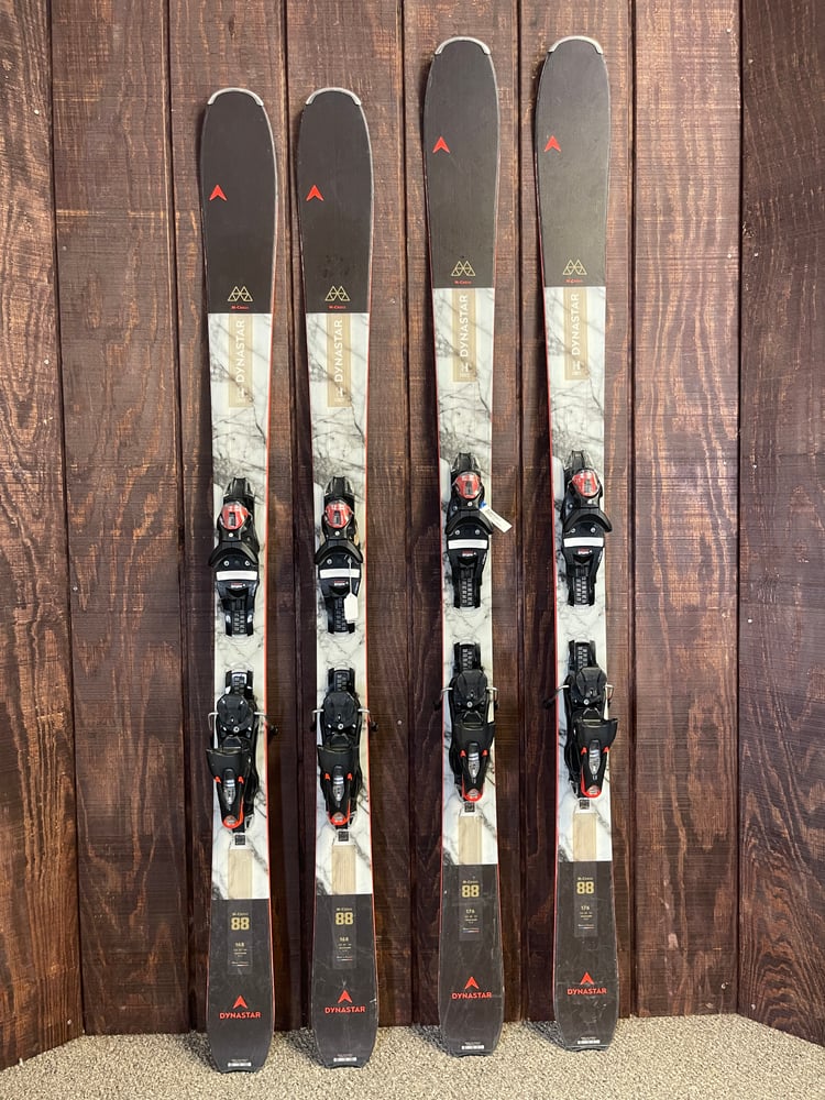 2025 Dynastar M Cross 88 Skis w/ Bindings - USED