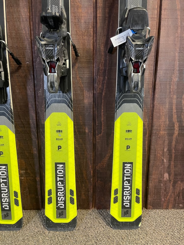 K2 Disruption 82 Ti Skis w/ Bindings - USED